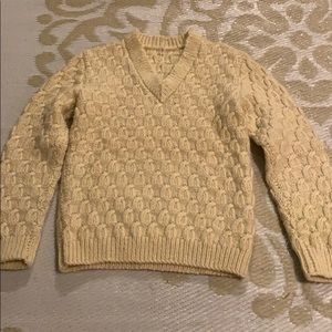 🎃3/$25 Vintage off white wool sweater